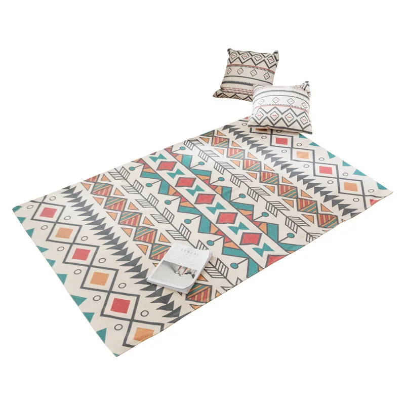 Bohemian 3D printing Carpet Colour Geometry Retro Ethnic Pillow Case Carpets for Living Room Bedroom Area Rugs Home Floor Mats
Bohemian 3D printing Carpet Colour Geometry Retro Ethnic Pillow Case Carpets for Living Room Bedroom Area Rugs Home Floor Mats