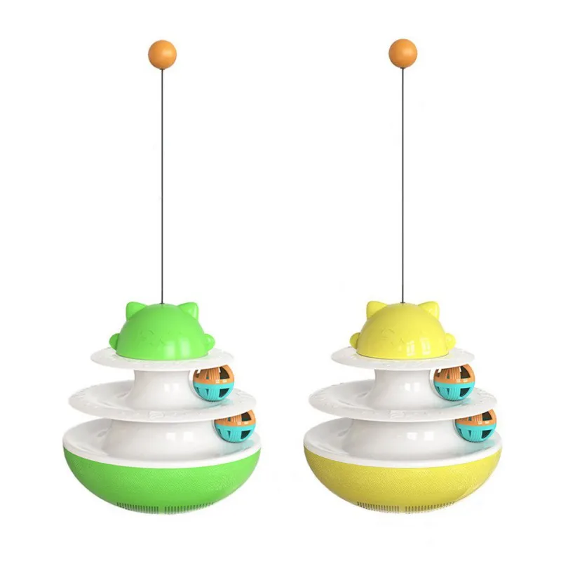 1Pcs Double Track Luminous Ball Turntable Interactive Cat Toy IQ Treat Ball Pet Playing Training Balls Pets Supplies
1Pcs Double Track Luminous Ball Turntable Interactive Cat Toy IQ Treat Ball Pet Playing Training Balls Pets Supplies