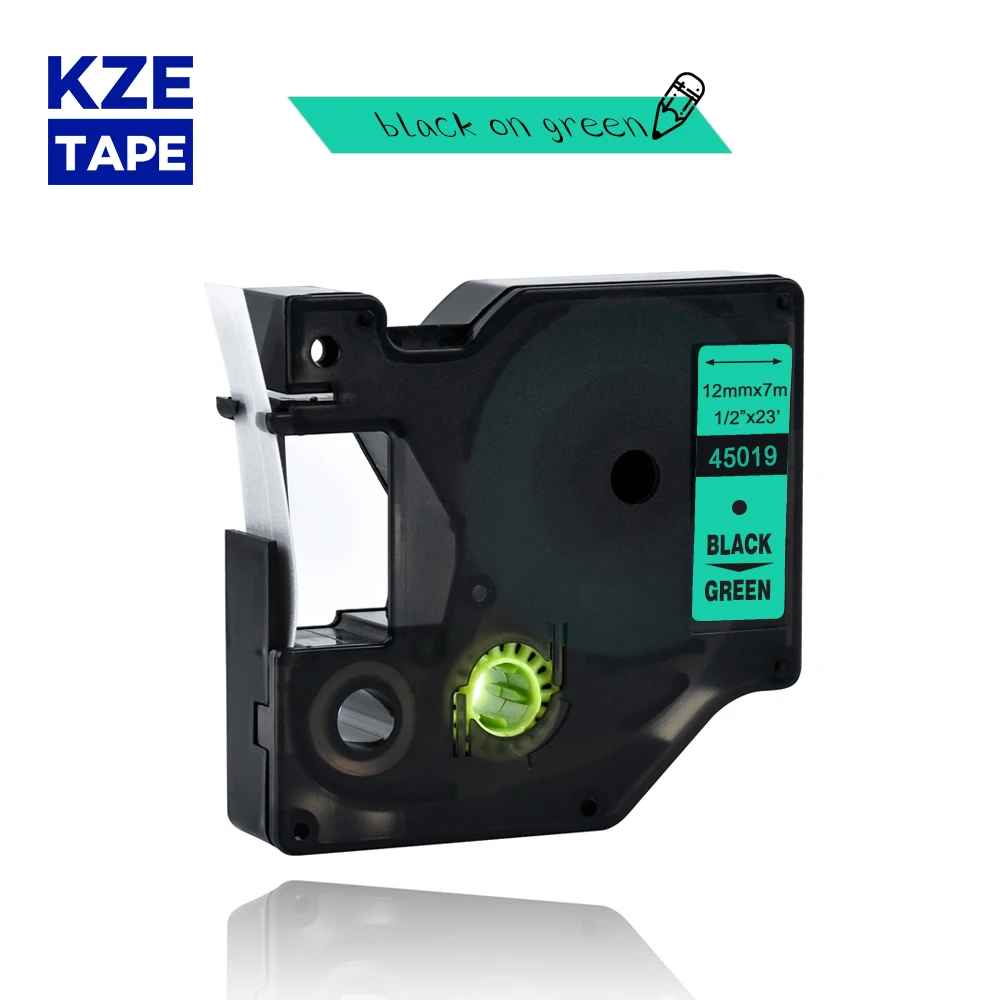 Dymo d1 12 мм 45019, черные на зеленых лентах для этикеток, ленточная стандартная D1, принтер для этикеток для Φ Dymo LM160 LM280
Dymo d1 12 мм 45019, черные на зеленых лентах для этикеток, ленточная стандартная D1, принтер для этикеток для Φ Dymo LM160 LM280