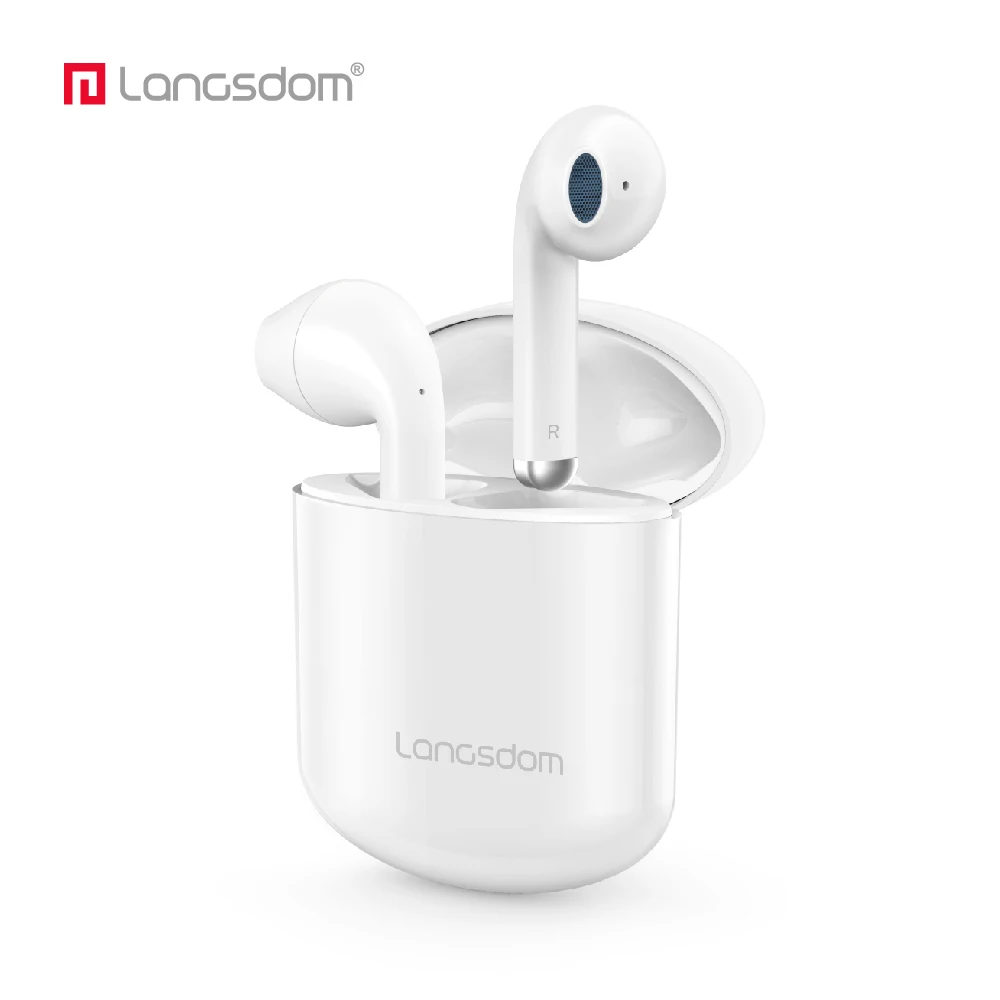 Langsdom T17 Беспроводные наушники с регулятором громкости TWS Bluetooth беспроводные