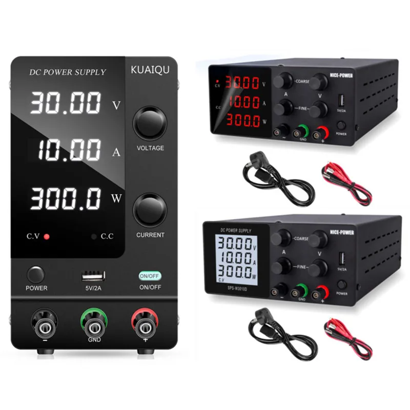 NICE-POWER SPPS-C3010 Adjustable Switching LCD Power Supply DC 30V 10A Laboratory Transformer Voltage And Current Regulator
NICE-POWER SPPS-C3010 Adjustable Switching LCD Power Supply DC 30V 10A Laboratory Transformer Voltage And Current Regulator