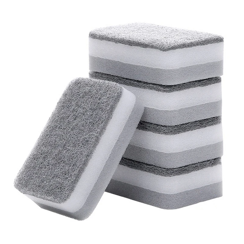 Scouring Pad High-density Sponge Kitchen Cleaning Cloth Dishwashing Brush Cleaning Sponge
Scouring Pad High-density Sponge Kitchen Cleaning Cloth Dishwashing Brush Cleaning Sponge