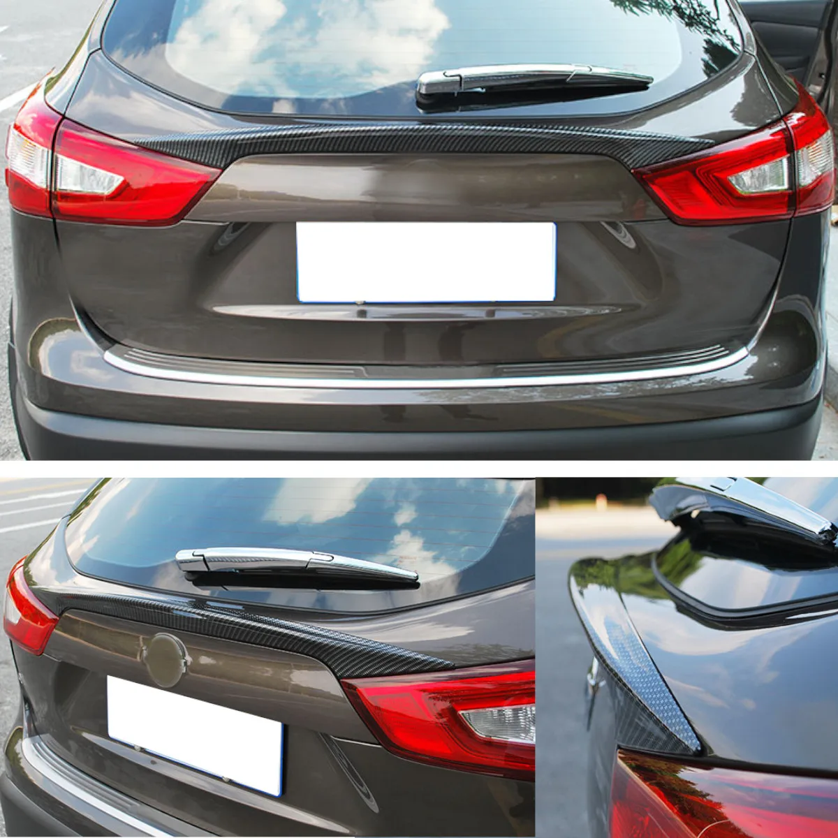 For Nissan Qashqai Dualis J11 2014 2015 2016 2017 Rear Door Trim Rear Car Trunk Spoiler Cover Sticker Wing Styling Car Styling
For Nissan Qashqai Dualis J11 2014 2015 2016 2017 Rear Door Trim Rear Car Trunk Spoiler Cover Sticker Wing Styling Car Styling