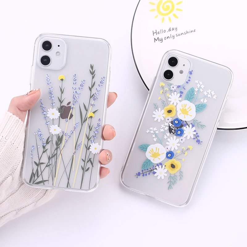 Tropical Floral Border Beauty Flowers Plants Transparent Phone Case For iPhone 12 Mini 11 Pro Max XR XS Max 8 7 Plus Soft Fundas
Tropical Floral Border Beauty Flowers Plants Transparent Phone Case For iPhone 12 Mini 11 Pro Max XR XS Max 8 7 Plus Soft Fundas