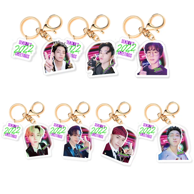 Kpop Bangtan Boys Acrylic Keychain 2022 WALL CALENDAR New Album Key Chain Accessories Key Ring Pendant Keyring Gift Wholesale
Kpop Bangtan Boys Acrylic Keychain 2022 WALL CALENDAR New Album Key Chain Accessories Key Ring Pendant Keyring Gift Wholesale
