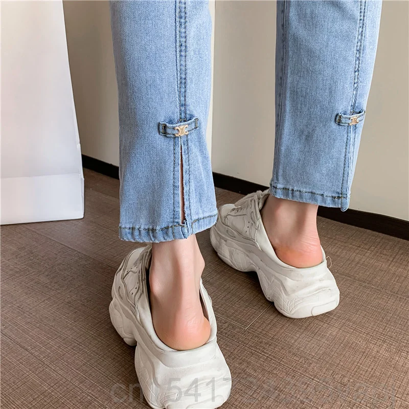 Split jeans women's summer straight tube spring clothes 2021 new fashion spring and autumn high waist thin nine point smoke tube
Split jeans women's summer straight tube spring clothes 2021 new fashion spring and autumn high waist thin nine point smoke tube