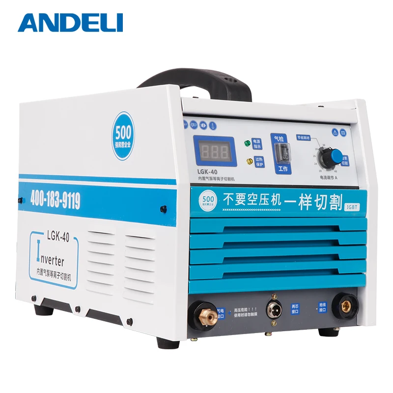 ANDELI plazma Built-in Air Compressor Plasma Cutting with CUT-40Y Plasma Cutter Easy to Carry Intelligent Plasma Cutting Machine
ANDELI plazma Built-in Air Compressor Plasma Cutting with CUT-40Y Plasma Cutter Easy to Carry Intelligent Plasma Cutting Machine