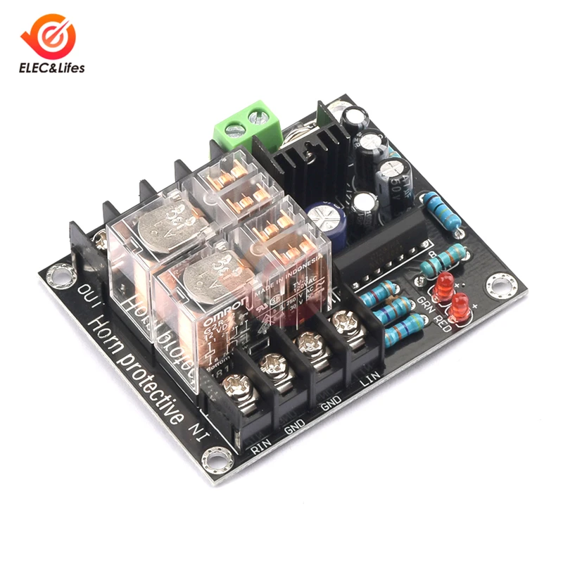 2Pcs UPC1237 LM7812 16A 1200W AC 12V-18V HiFi Amplifier Speaker Protection Assembled Board Boot delay DC Monitor
2Pcs UPC1237 LM7812 16A 1200W AC 12V-18V HiFi Amplifier Speaker Protection Assembled Board Boot delay DC Monitor