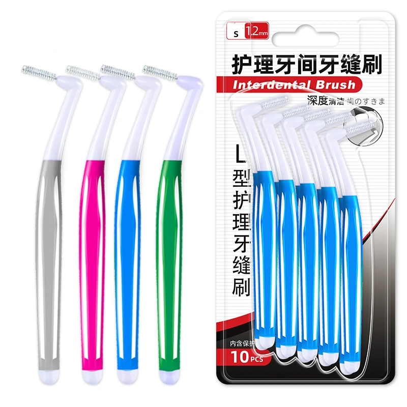 10Pcs/set L Shape Push-Pull Interdental Brush Oral Care Teeth Whitening Dental Tooth Pick Tooth Orthodontic Toothpick ToothBrush
10Pcs/set L Shape Push-Pull Interdental Brush Oral Care Teeth Whitening Dental Tooth Pick Tooth Orthodontic Toothpick ToothBrush