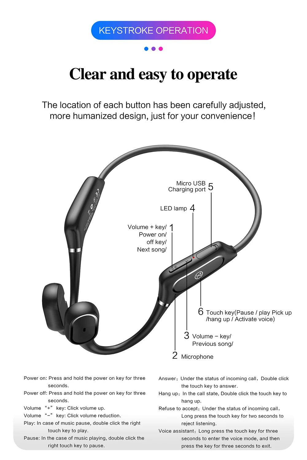 H11 Sports Headphones New Concept Wireless Bluetooth Bone Conduction Sensing Air Conduction Sports Outdoor Headphones
H11 Sports Headphones New Concept Wireless Bluetooth Bone Conduction Sensing Air Conduction Sports Outdoor Headphones