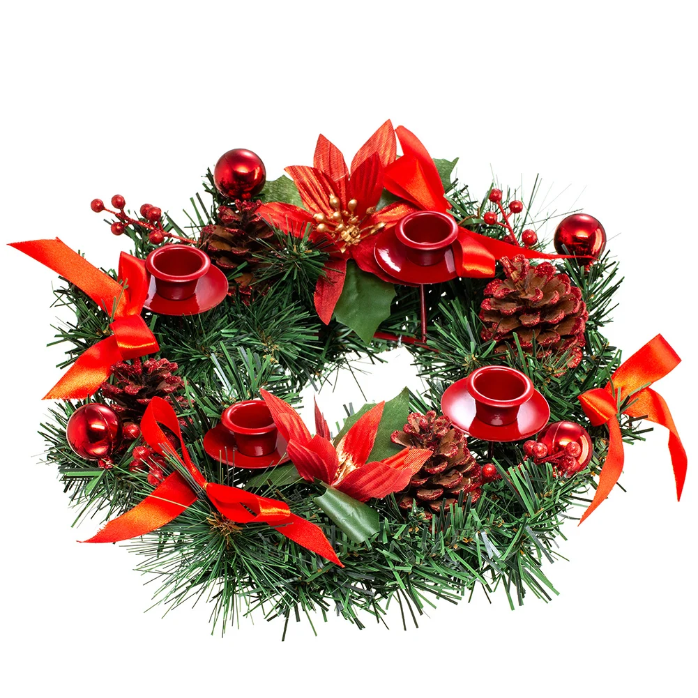 Christmas Candle Holders Wreath Candlestick Pine Cone Garland Simulation Thanksgiving Candlestick Garlands
Christmas Candle Holders Wreath Candlestick Pine Cone Garland Simulation Thanksgiving Candlestick Garlands