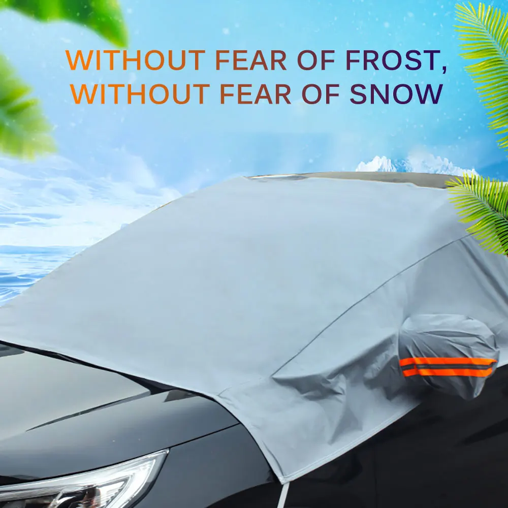 AOZBZ Windscreen Protector Windshield Cover Winter Snow Frost Cover Winter Windscreen Protector Protection Car Cover
AOZBZ Windscreen Protector Windshield Cover Winter Snow Frost Cover Winter Windscreen Protector Protection Car Cover