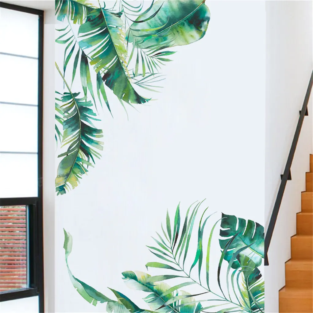 Tropical Leaf Wall Sticker Living Room Bedroom Leaves Decal Home Office Wall PVC Decoration
Tropical Leaf Wall Sticker Living Room Bedroom Leaves Decal Home Office Wall PVC Decoration