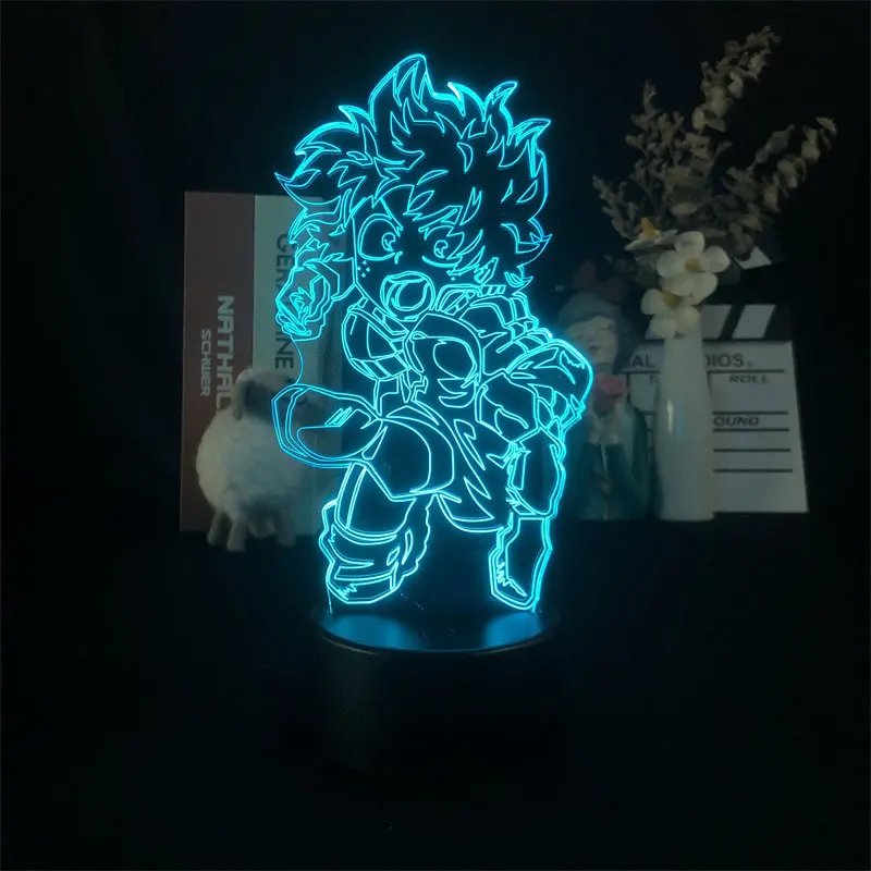 Izuku Midoriya мой герой Академия японское аниме Манга 3D светильник будильник база Прямая поставка 7 цветов проектор для помещений
Izuku Midoriya мой герой Академия японское аниме Манга 3D светильник будильник база Прямая поставка 7 цветов проектор для помещений