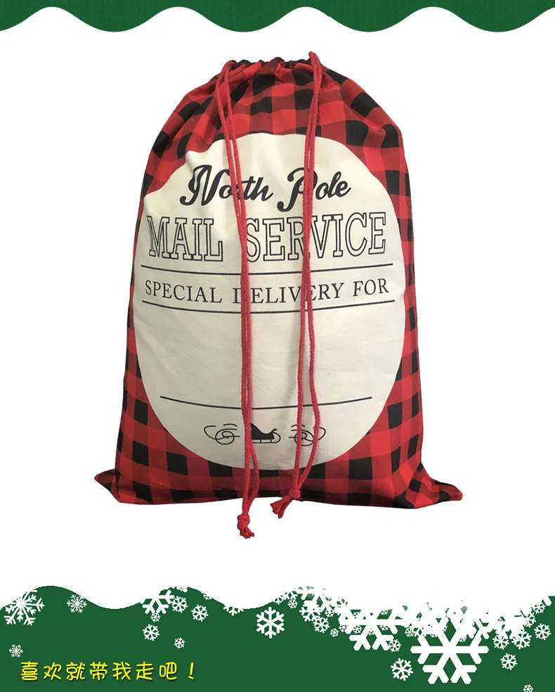 New Christmas Gift Bag Black & White Check Corset Pocket Cotton Apple Gift Bag
New Christmas Gift Bag Black & White Check Corset Pocket Cotton Apple Gift Bag
