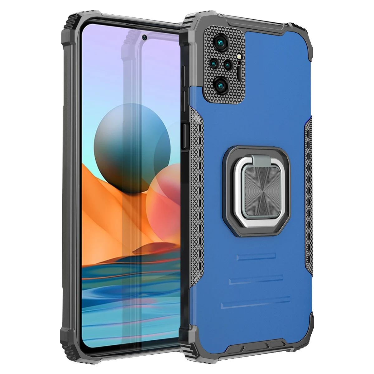 Phone Case For Xiaomi Redmi Note 10 10S Pro Max Luxury Anti-fall Heavy Protection Armor With Ring Bracket Vehicle Magnetic Cover
Phone Case For Xiaomi Redmi Note 10 10S Pro Max Luxury Anti-fall Heavy Protection Armor With Ring Bracket Vehicle Magnetic Cover