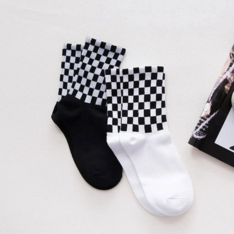 Women's Novelty White and Black Squares Skateboard Socks.Chic Harajuku Hiphop Socks Sox Long Sock Meias
Women's Novelty White and Black Squares Skateboard Socks.Chic Harajuku Hiphop Socks Sox Long Sock Meias