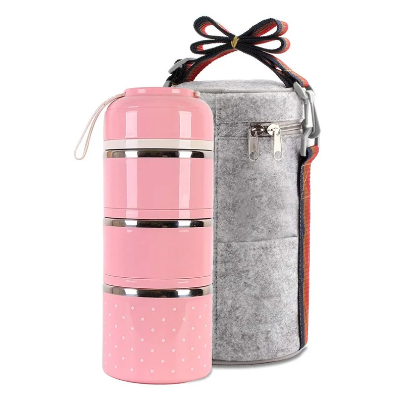 Stainless steel three-layer cold dish, insulated food container, soup dish, cold dish, outdoor portable bag, leak proof kitchen,
Stainless steel three-layer cold dish, insulated food container, soup dish, cold dish, outdoor portable bag, leak proof kitchen,