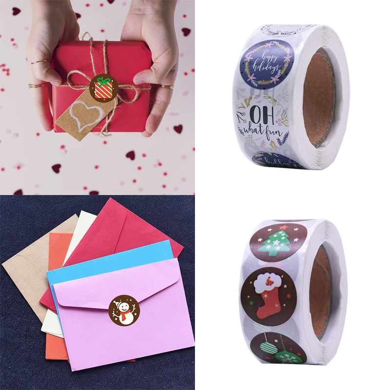 500Pcs/roll Round Christmas Sticker Snowman Santa Claus Seal Label Sticker Home Wedding Brithday Party Candy Xmas Gift Box Decor
500Pcs/roll Round Christmas Sticker Snowman Santa Claus Seal Label Sticker Home Wedding Brithday Party Candy Xmas Gift Box Decor