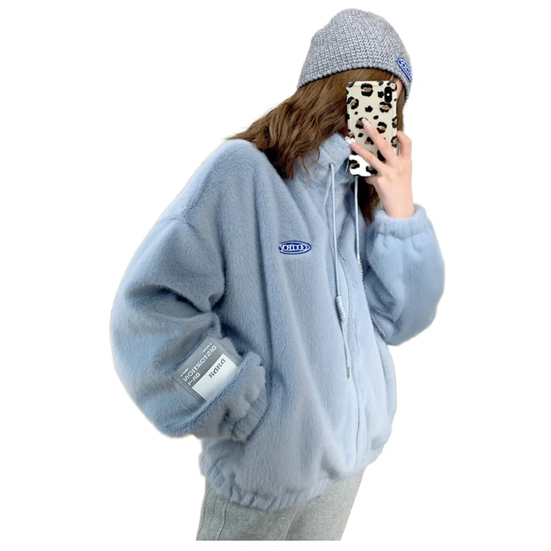 UVRCOS Autumn And Winter New Thick Cotton Turn-Down Collar Clothing Women Loose Korean Keep Warm Skirt Jacket Female Plush Coat
UVRCOS Autumn And Winter New Thick Cotton Turn-Down Collar Clothing Women Loose Korean Keep Warm Skirt Jacket Female Plush Coat
