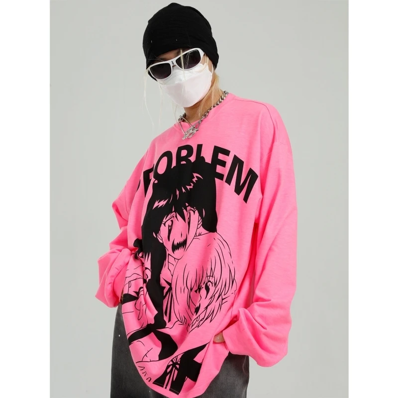 Pullover Hip Hop Harajuku Mens Sweater Japanese Anime Girl Pattern Tops Streetwear Casual Women Sweater Korean Clothes 2021 New
Pullover Hip Hop Harajuku Mens Sweater Japanese Anime Girl Pattern Tops Streetwear Casual Women Sweater Korean Clothes 2021 New
