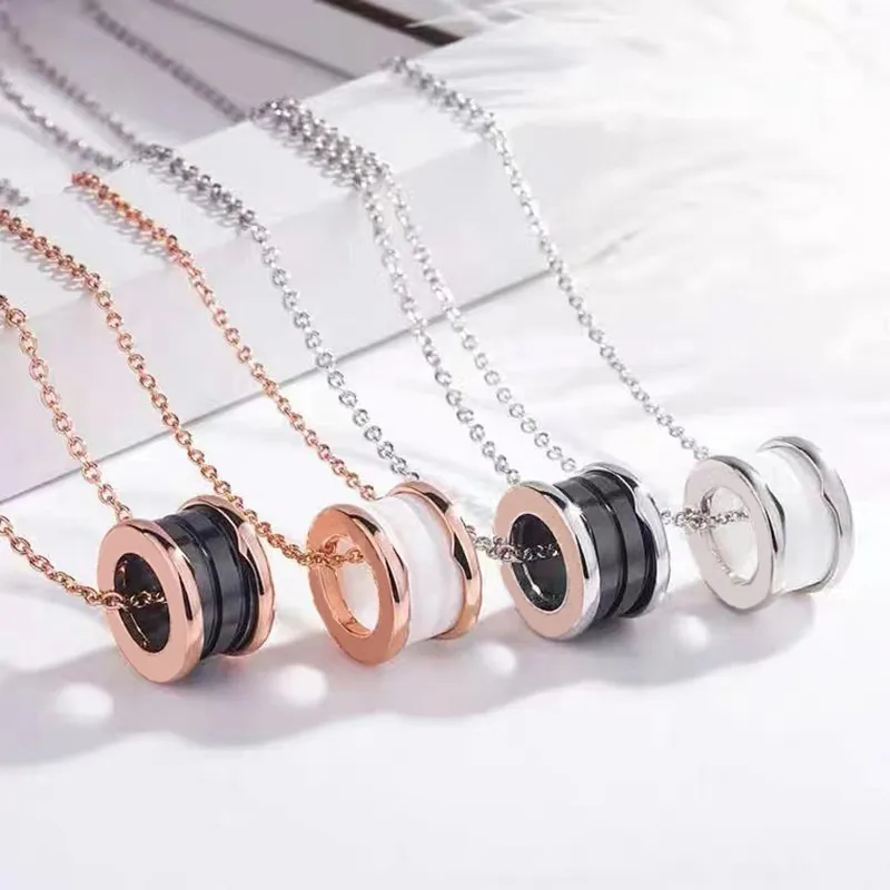 Brand Titanium Steel Ceramic Necklace, Lovers Anniversary Gift, Fashion Jewelry, Exquisite Gift
Brand Titanium Steel Ceramic Necklace, Lovers Anniversary Gift, Fashion Jewelry, Exquisite Gift