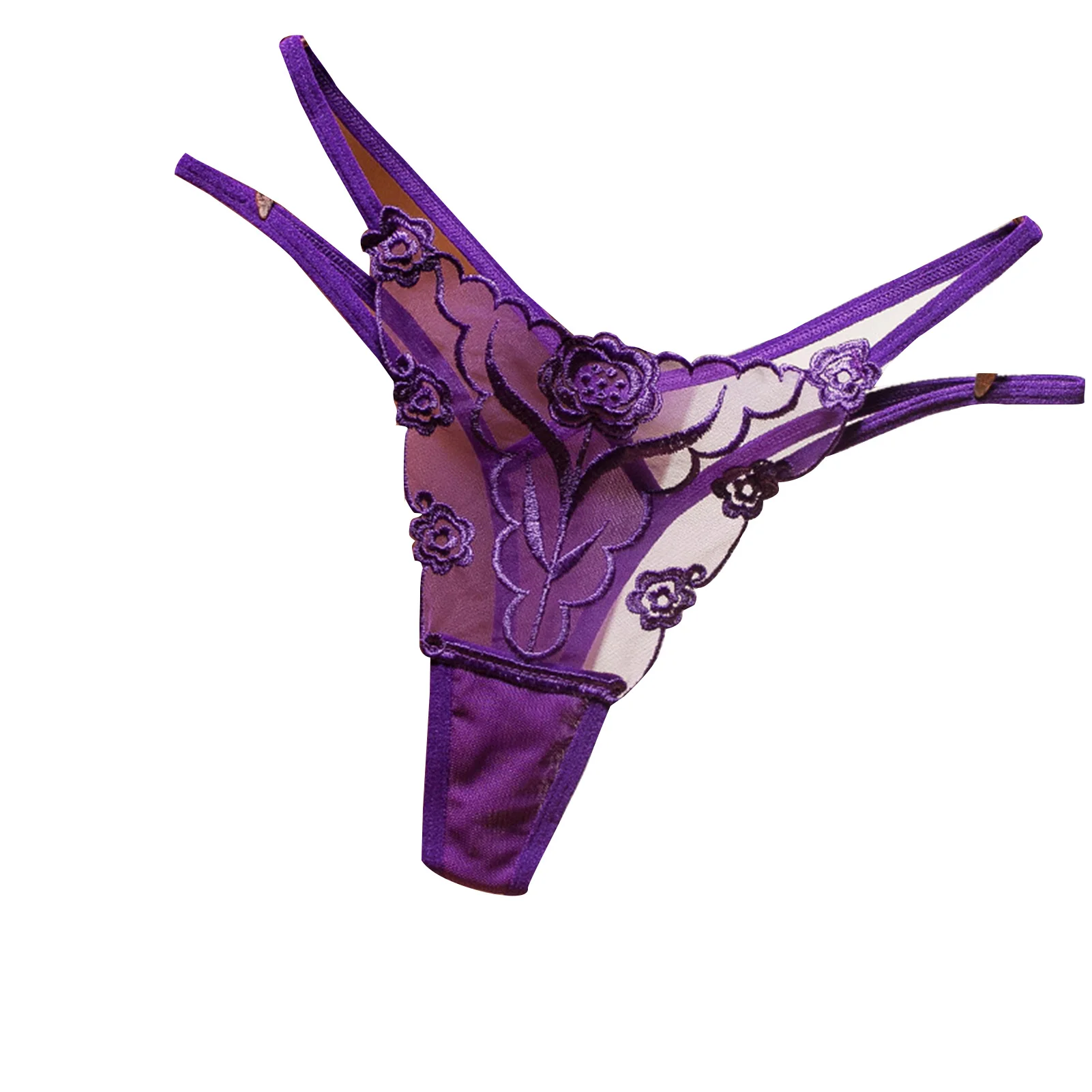 Women Ladies Mesh Embroidery Panties Hollow Transparent Thong Thin European Style XRQ88 
Women Ladies Mesh Embroidery Panties Hollow Transparent Thong Thin European Style XRQ88