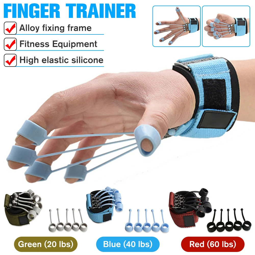 Multicolor Finger Expander Hand Gripper Trainer Exerciser Resistance Bands Fitness Finger Force Grip Device Hand Power Training
Multicolor Finger Expander Hand Gripper Trainer Exerciser Resistance Bands Fitness Finger Force Grip Device Hand Power Training