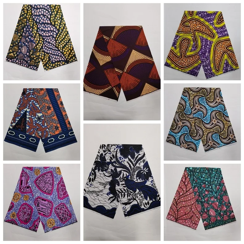 new 6 yards of original wax 100% cotton african wax print fabric Blesing 2021 high quality tissue african fabric
new 6 yards of original wax 100% cotton african wax print fabric Blesing 2021 high quality tissue african fabric