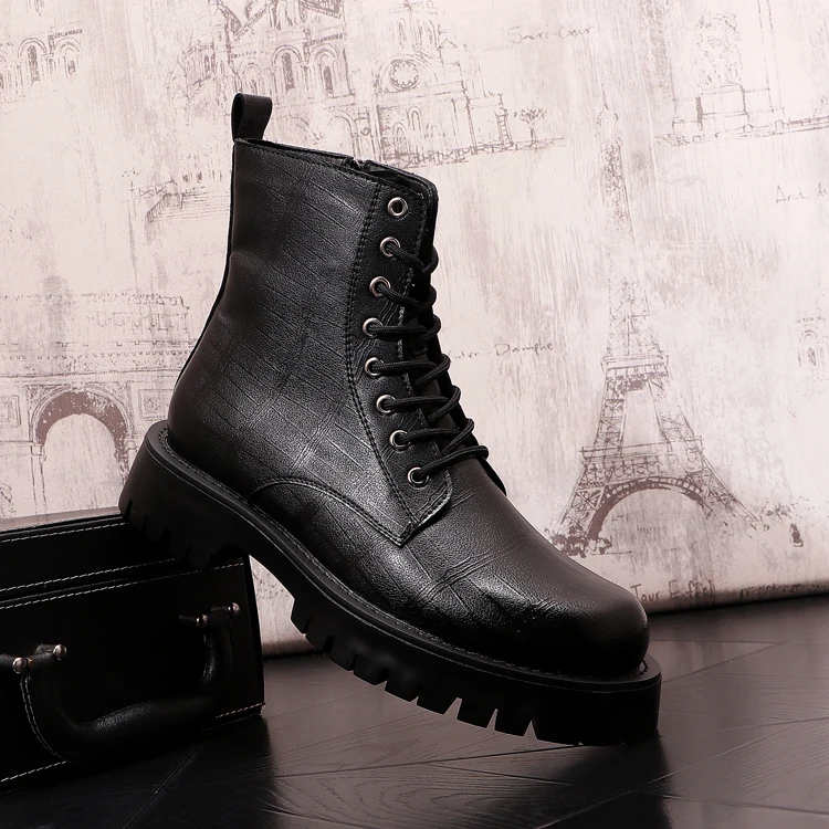 2021 Autumn Black Cowboy Boots Mens Height Increasing Shoes Martin Boots Work Motorcycle Boots Zapatillas Hombre
2021 Autumn Black Cowboy Boots Mens Height Increasing Shoes Martin Boots Work Motorcycle Boots Zapatillas Hombre