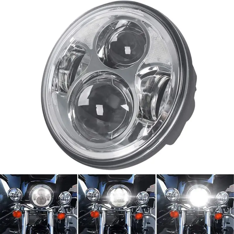 5.75 Inch Headlmp DRL High Low Beam Projector Led Headlight for Iron 883 Sportster Dyna Triple Wide Glide Low Rider Motorcycle
5.75 Inch Headlmp DRL High Low Beam Projector Led Headlight for Iron 883 Sportster Dyna Triple Wide Glide Low Rider Motorcycle