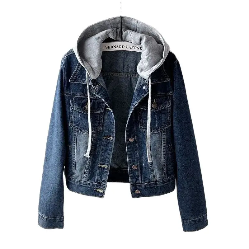 2021Autumn Winter New Denim Jacket Female Outer Tower Cowboy Outwear Ladies Hooded Casual Jeans Coat Women Student Short Top389
2021Autumn Winter New Denim Jacket Female Outer Tower Cowboy Outwear Ladies Hooded Casual Jeans Coat Women Student Short Top389