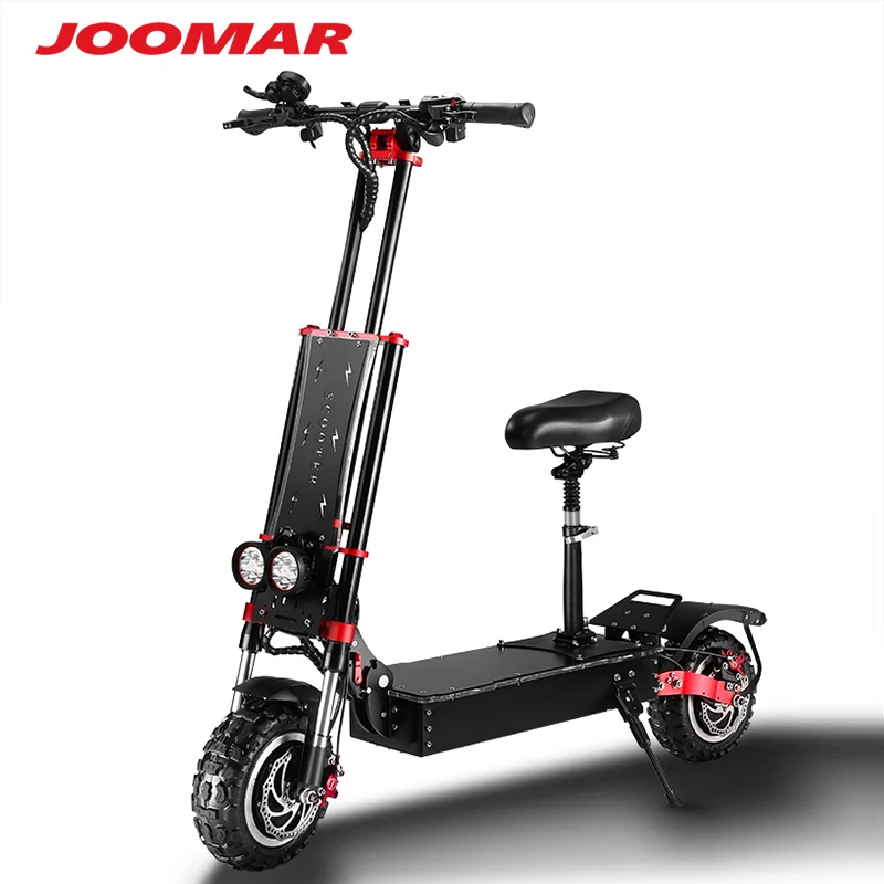 Электрический скутер JOOMAR 5600 Вт, 60 в, с мотором, батарея Ач, высококлассный электроскутер из алюминиевого сплава для взрослых, складной, с сид...
Электрический скутер JOOMAR 5600 Вт, 60 в, с мотором, батарея Ач, высококлассный электроскутер из алюминиевого сплава для взрослых, складной, с сид...