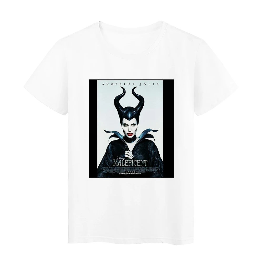 Disney Popular in Europe and America Maleficent Women Shirt High Quality Printed Fashion T-shirts Plus Size Tops Short Sleeve
Disney Popular in Europe and America Maleficent Women Shirt High Quality Printed Fashion T-shirts Plus Size Tops Short Sleeve