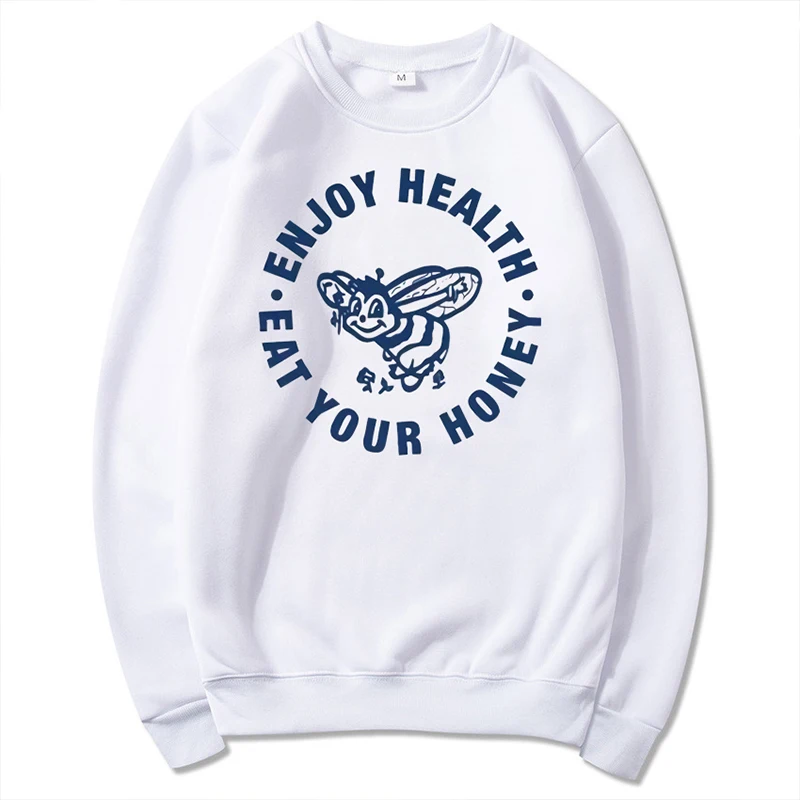 Enjoy Health Eat You Honey cotton Graphic Sweatshirt Women Crewneck Jumpers Save The Bees Pullovers Trending Winter Outfits
Enjoy Health Eat You Honey cotton Graphic Sweatshirt Women Crewneck Jumpers Save The Bees Pullovers Trending Winter Outfits