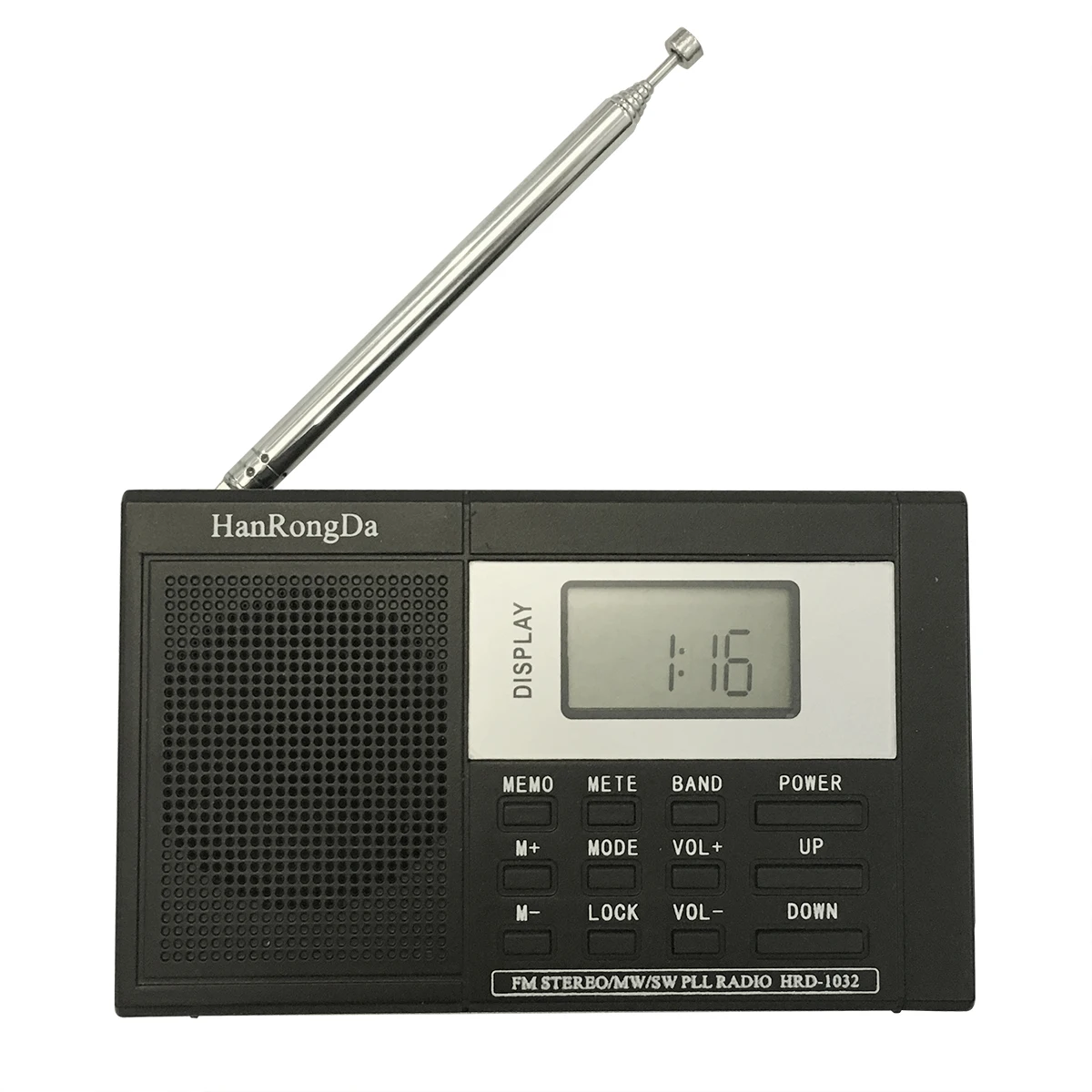 Portable Full-band Digital Tuning Multiband StereoTuner MW/AM/FM/SW Shortwave Radio REC Control Receiver DC-5v POWER HRD-1032
Portable Full-band Digital Tuning Multiband StereoTuner MW/AM/FM/SW Shortwave Radio REC Control Receiver DC-5v POWER HRD-1032