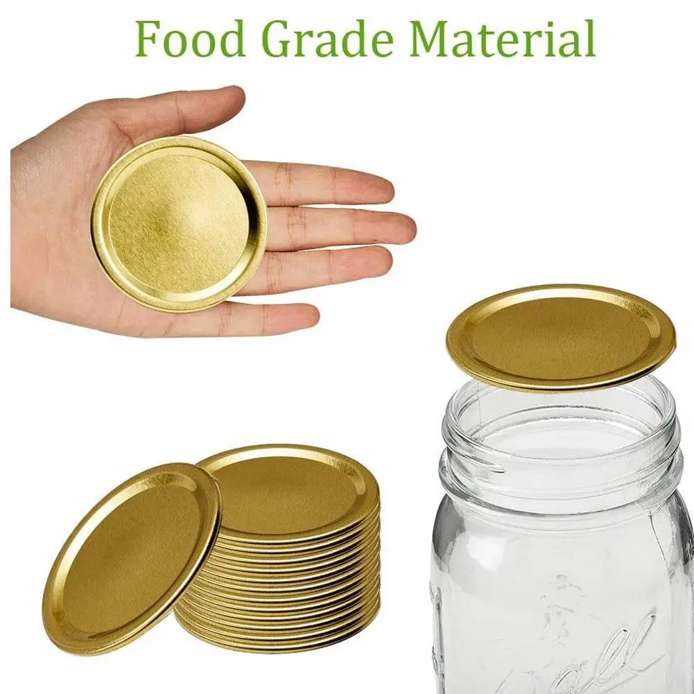 10pcs Mason Jar Lid Canning Lids Regular Mouth Bottles Cups Lids Reusable Leak-Proof Split-Type Lids Kitchen Wide Mouth Can Lid
10pcs Mason Jar Lid Canning Lids Regular Mouth Bottles Cups Lids Reusable Leak-Proof Split-Type Lids Kitchen Wide Mouth Can Lid