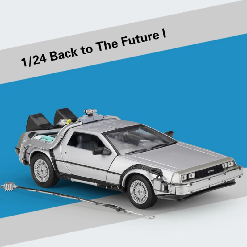 1:24 Diecast Alloy Model Car DMC-12 Delorean Back To The Future Time Machine Metal Toys Auto For Kid Collection Gift
1:24 Diecast Alloy Model Car DMC-12 Delorean Back To The Future Time Machine Metal Toys Auto For Kid Collection Gift