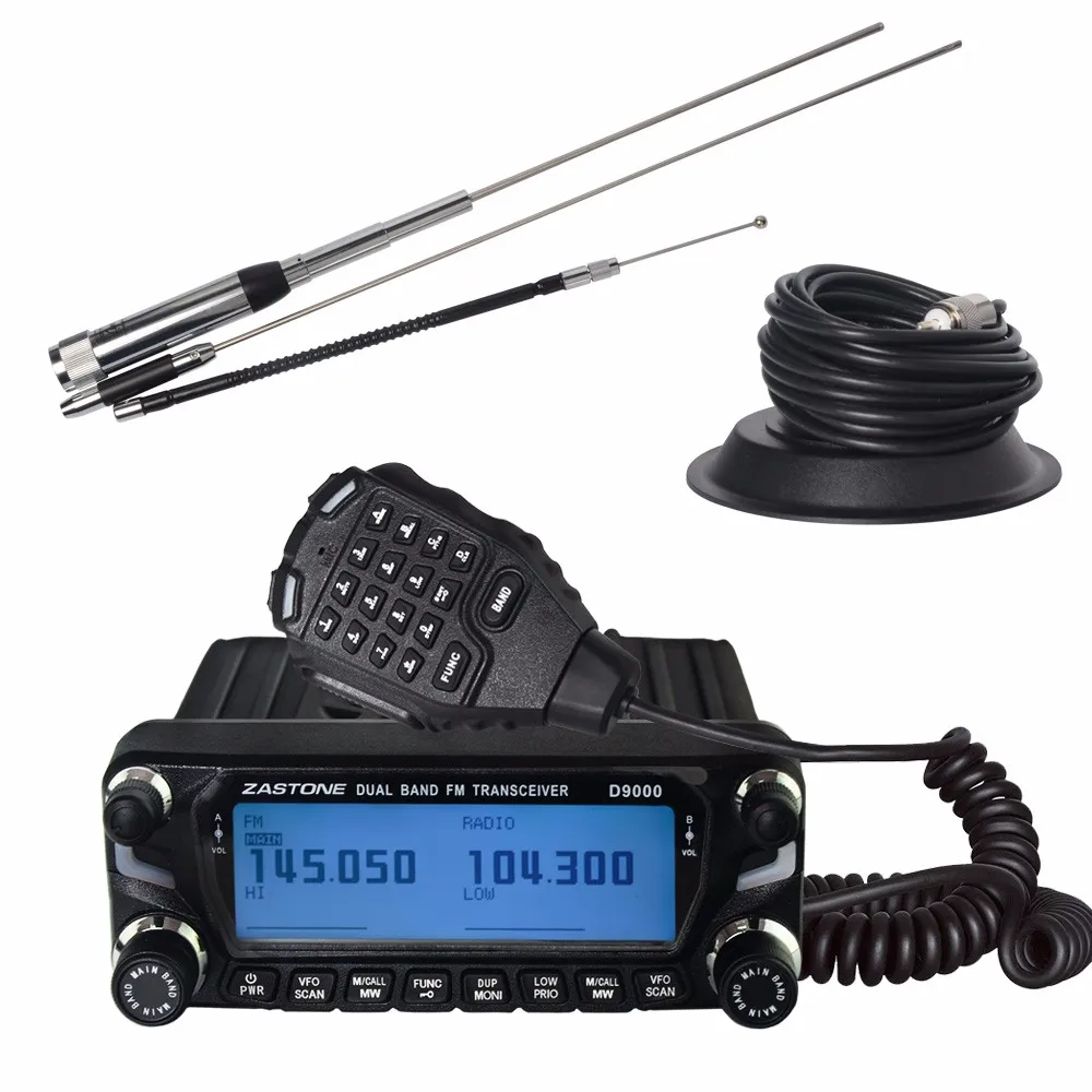 Zastone D9000 50W Car Walkie Talkie 50km UHF VHF Mobile Car Radio Transceiver not include antenna
Zastone D9000 50W Car Walkie Talkie 50km UHF VHF Mobile Car Radio Transceiver not include antenna