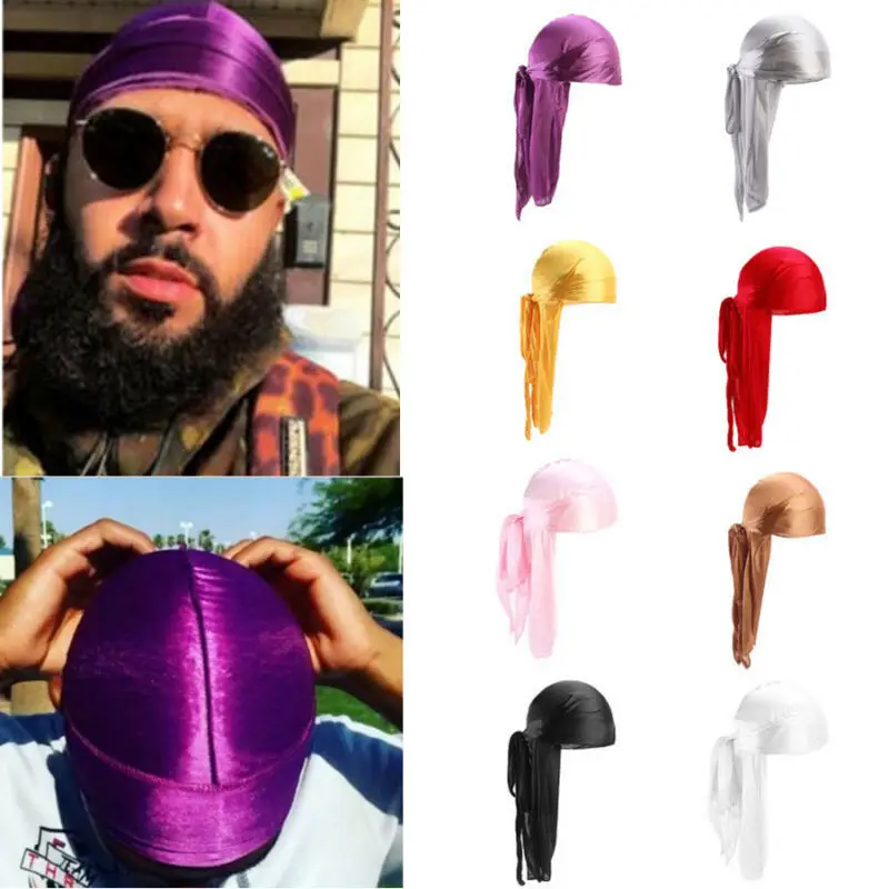 Unisex Men Women Bandana Durag Turban Wigs Pirate HatHeadwear Soft Silk Pirate Cap Wrap Party Hats
Unisex Men Women Bandana Durag Turban Wigs Pirate HatHeadwear Soft Silk Pirate Cap Wrap Party Hats