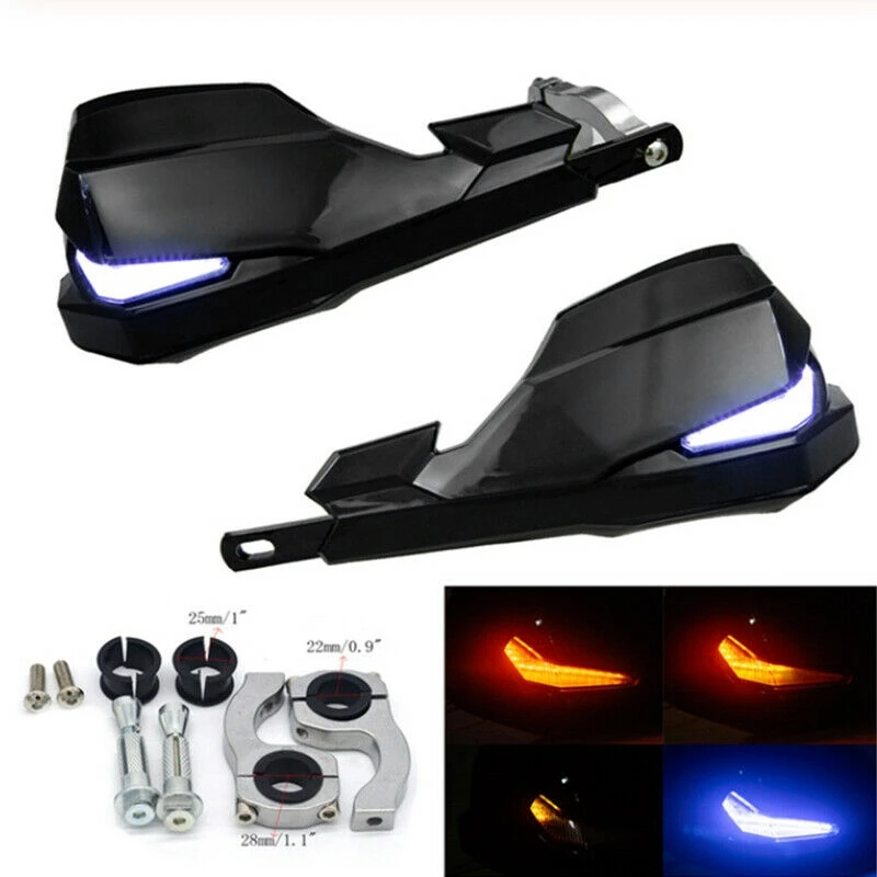 AP68-Universal Motorcycle Dirt Bike ATV 22 28mm Hand Guard Handguards LED Turn Signal Light Windshield Protector
AP68-Universal Motorcycle Dirt Bike ATV 22 28mm Hand Guard Handguards LED Turn Signal Light Windshield Protector