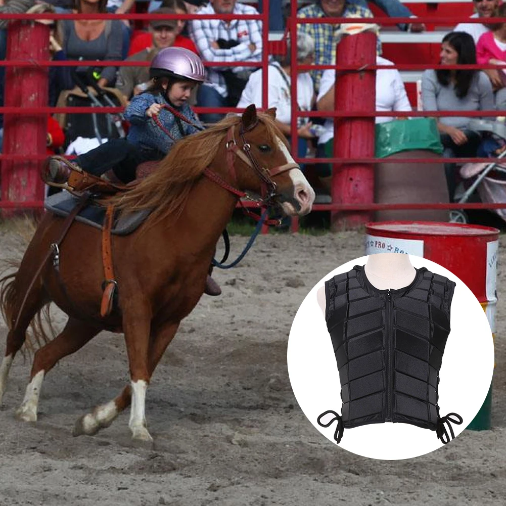 Unisex Vest Body Protective Sports EVA Padded Equestrian Horse Riding Outdoor Accessory Damping Safety Eventer Children Armor
Unisex Vest Body Protective Sports EVA Padded Equestrian Horse Riding Outdoor Accessory Damping Safety Eventer Children Armor