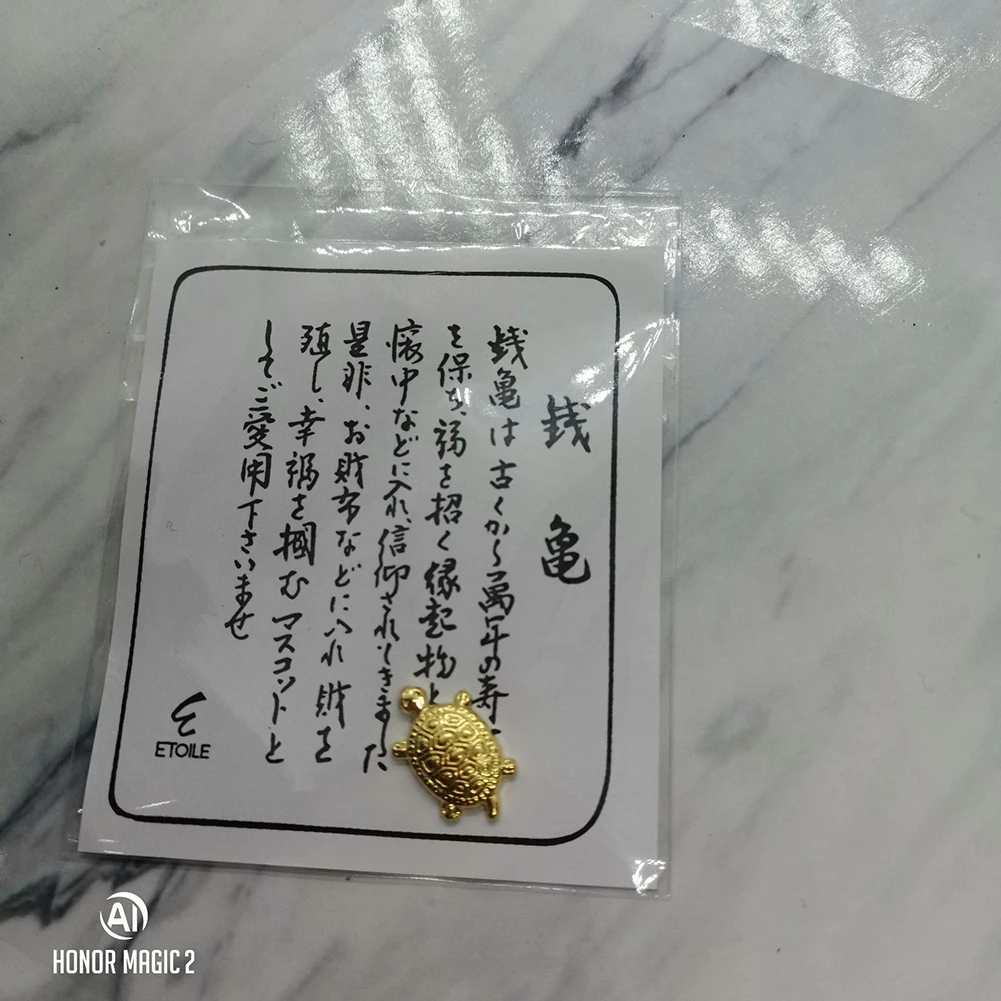 Plating Longevity/Booming Business Money Turtle Small Golden Turtle Money Clip Mascot Lucky Charm trinkets Money Turtle Pendant
Plating Longevity/Booming Business Money Turtle Small Golden Turtle Money Clip Mascot Lucky Charm trinkets Money Turtle Pendant