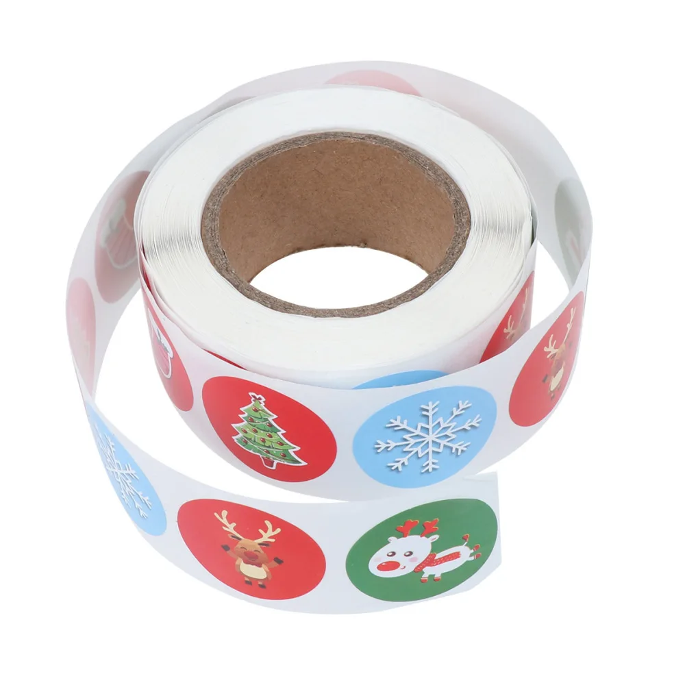 1 Roll Christmas Scrape Sticker Decoration Gift Sticker Label Craft Food Labels Self-Adhesive Removable Sticker Gift Decals
1 Roll Christmas Scrape Sticker Decoration Gift Sticker Label Craft Food Labels Self-Adhesive Removable Sticker Gift Decals
