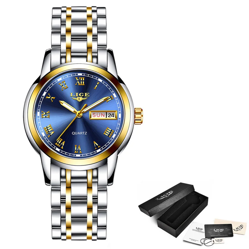 2020 New Women Watches LIGE Top Luxury Brand Lady Fashion Casual Simple Full Steel Wristwatch Gift for Girls Relogio Feminino
2020 New Women Watches LIGE Top Luxury Brand Lady Fashion Casual Simple Full Steel Wristwatch Gift for Girls Relogio Feminino