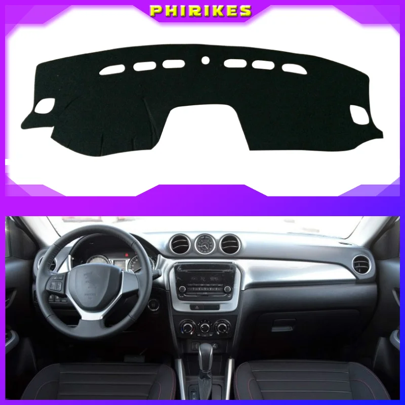 For Suzuki Vitara 4th 2015 2016 2017 2018 2019 Car Dashboard Cover Dash Mat Sun Shade Pad Instrume Panel Carpets Accessories 
For Suzuki Vitara 4th 2015 2016 2017 2018 2019 Car Dashboard Cover Dash Mat Sun Shade Pad Instrume Panel Carpets Accessories