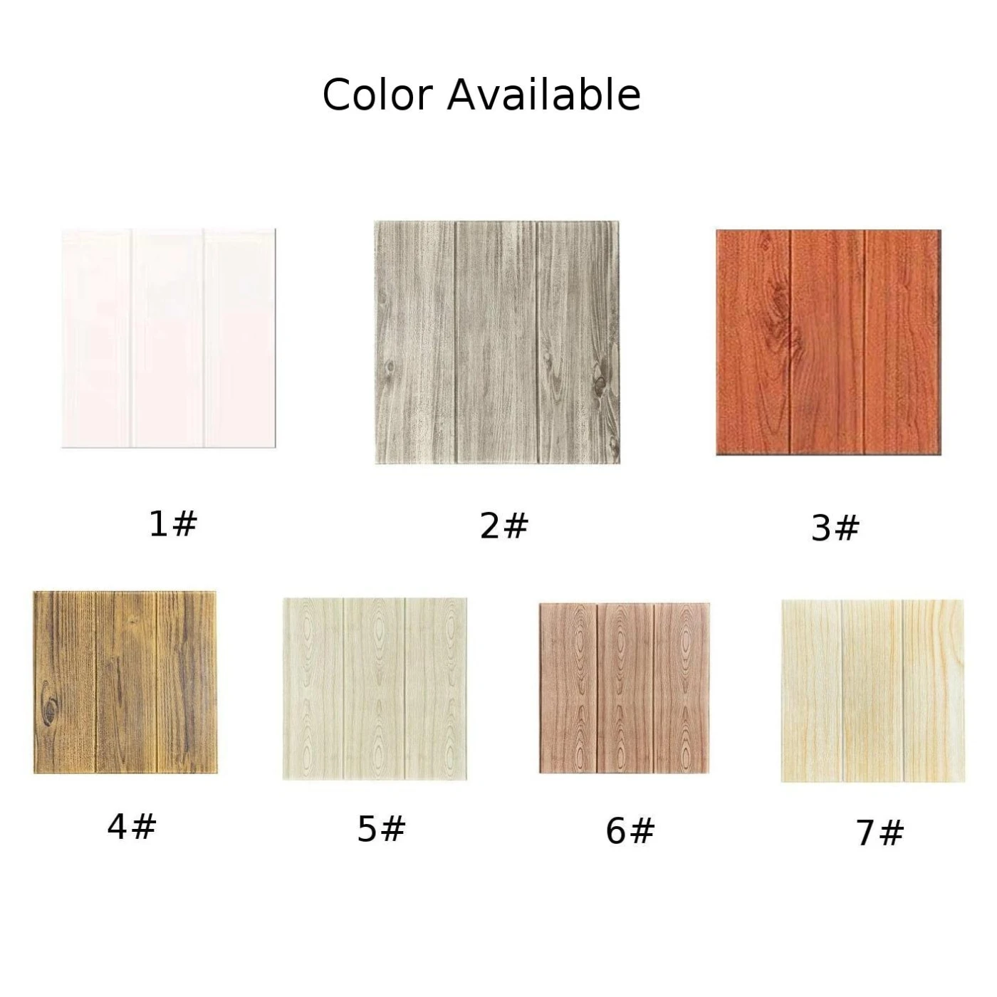 1 Pcs Wall Sticker 35x35cm 3D Background Wall Wood Grain Foam Waterproof Self-Adhesive Thick Wall Stickers In Stock
1 Pcs Wall Sticker 35x35cm 3D Background Wall Wood Grain Foam Waterproof Self-Adhesive Thick Wall Stickers In Stock