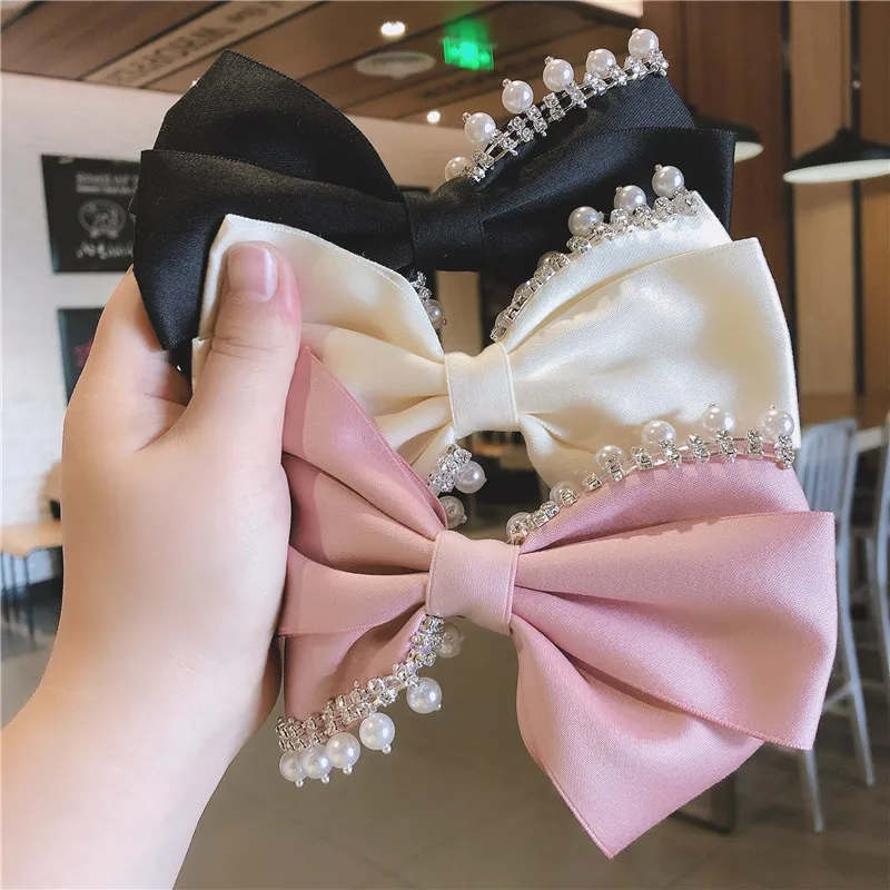 Korean Fashion Chain Tassel Pearl Diamond Bowknot Hairpin Headdress Super Fairy Girl's Side Clip Hairwear Jewelry For Women
Korean Fashion Chain Tassel Pearl Diamond Bowknot Hairpin Headdress Super Fairy Girl's Side Clip Hairwear Jewelry For Women