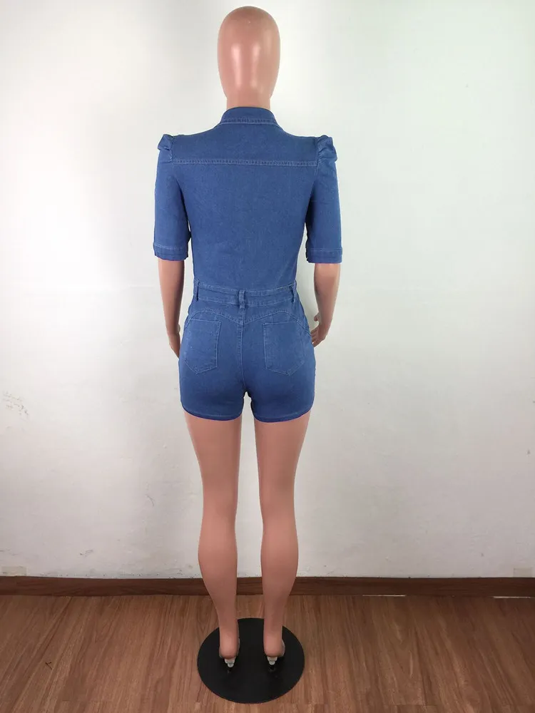 Denim Rompers Womens Jumpsuit Women Shorts Sleeves Summer 2020 Sexy Ladies Jumpsuits Blue Bodysuits Fashion Outfits Beach Clothe
Denim Rompers Womens Jumpsuit Women Shorts Sleeves Summer 2020 Sexy Ladies Jumpsuits Blue Bodysuits Fashion Outfits Beach Clothe