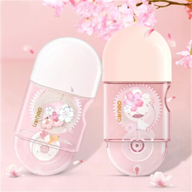 Cherry blossoms Portable Correction Tape Kawaii white Corrector Promotional Gift Stationery Student Prize School Office Supply
Cherry blossoms Portable Correction Tape Kawaii white Corrector Promotional Gift Stationery Student Prize School Office Supply